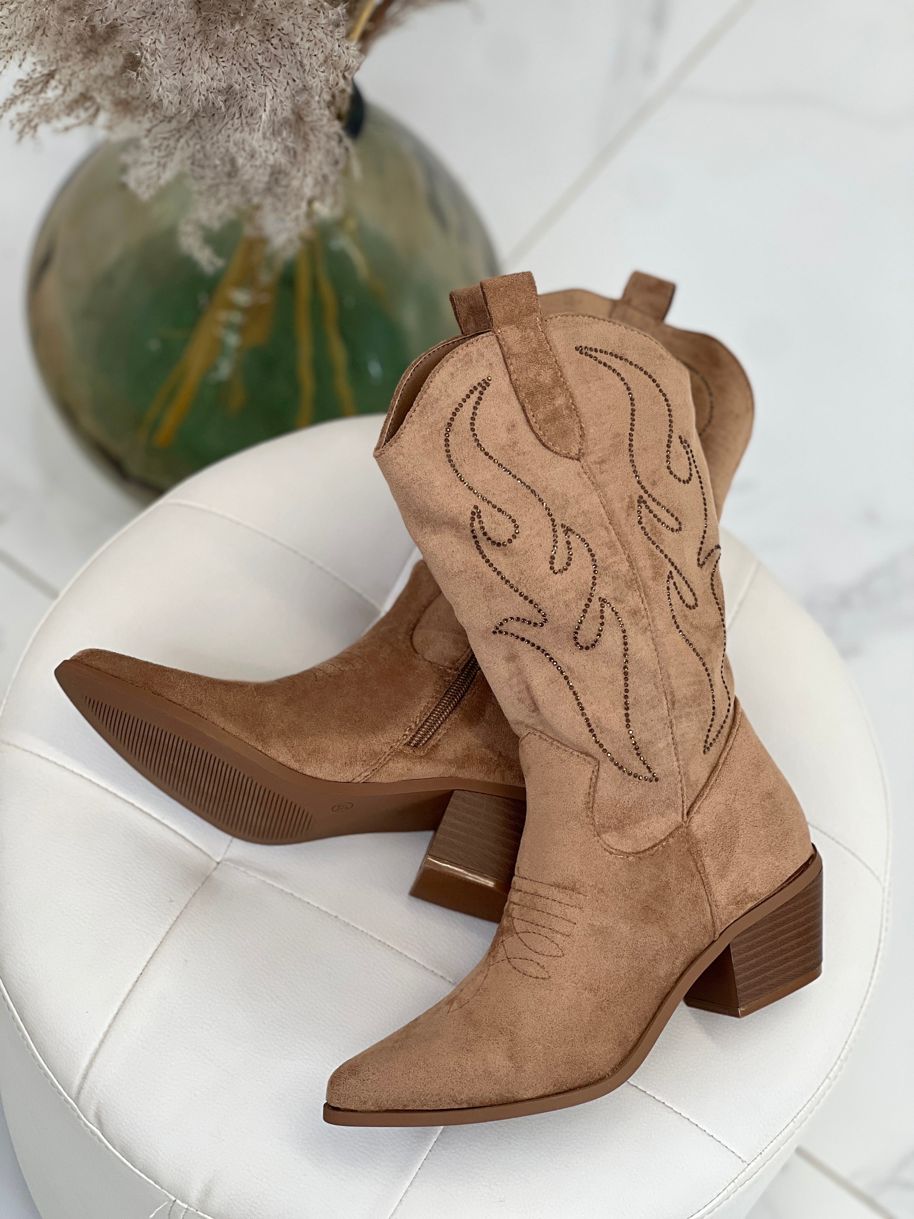 Bota cowboy serraje Dallas