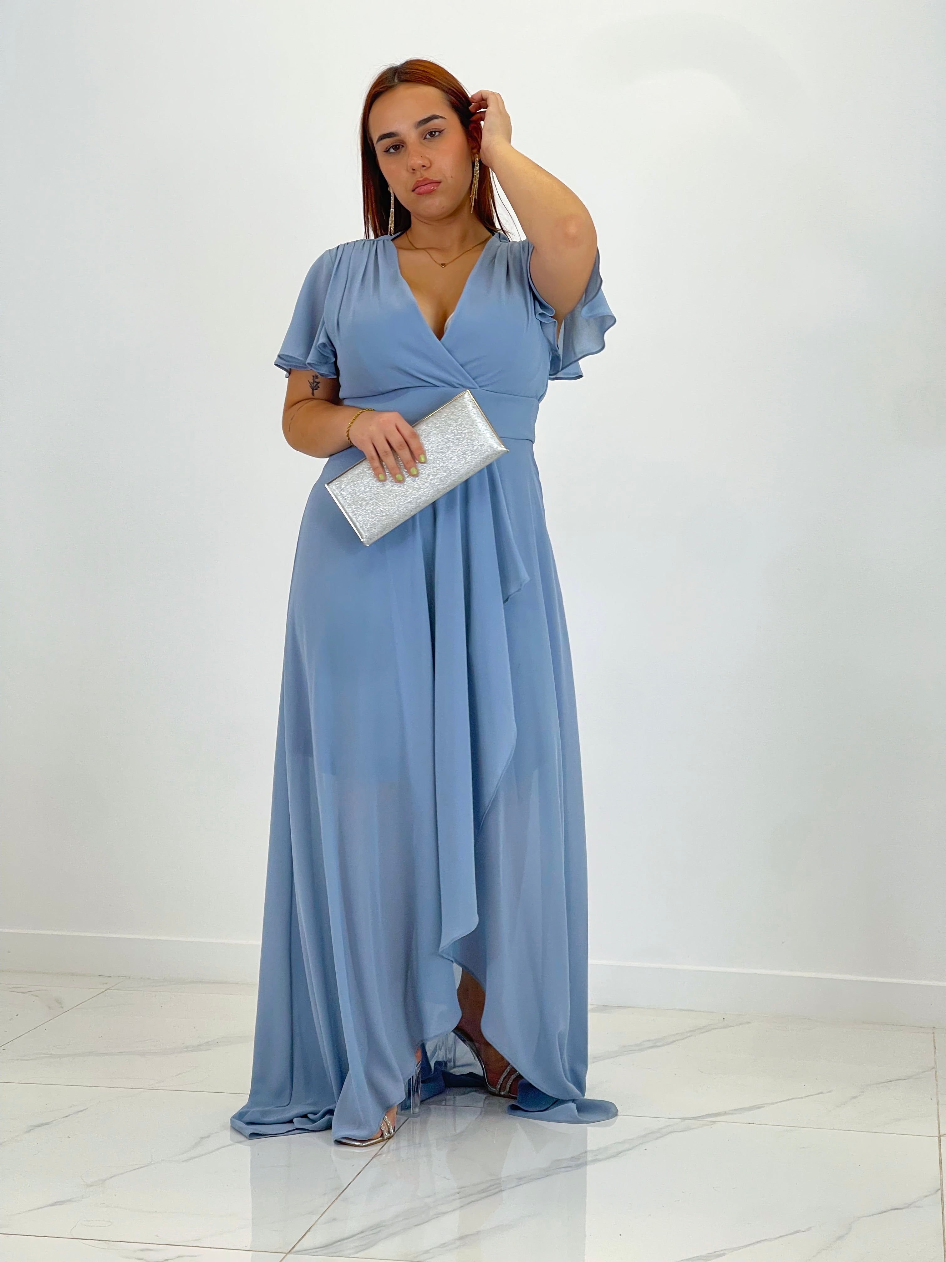 Vestido ceremonia Sansa plus size