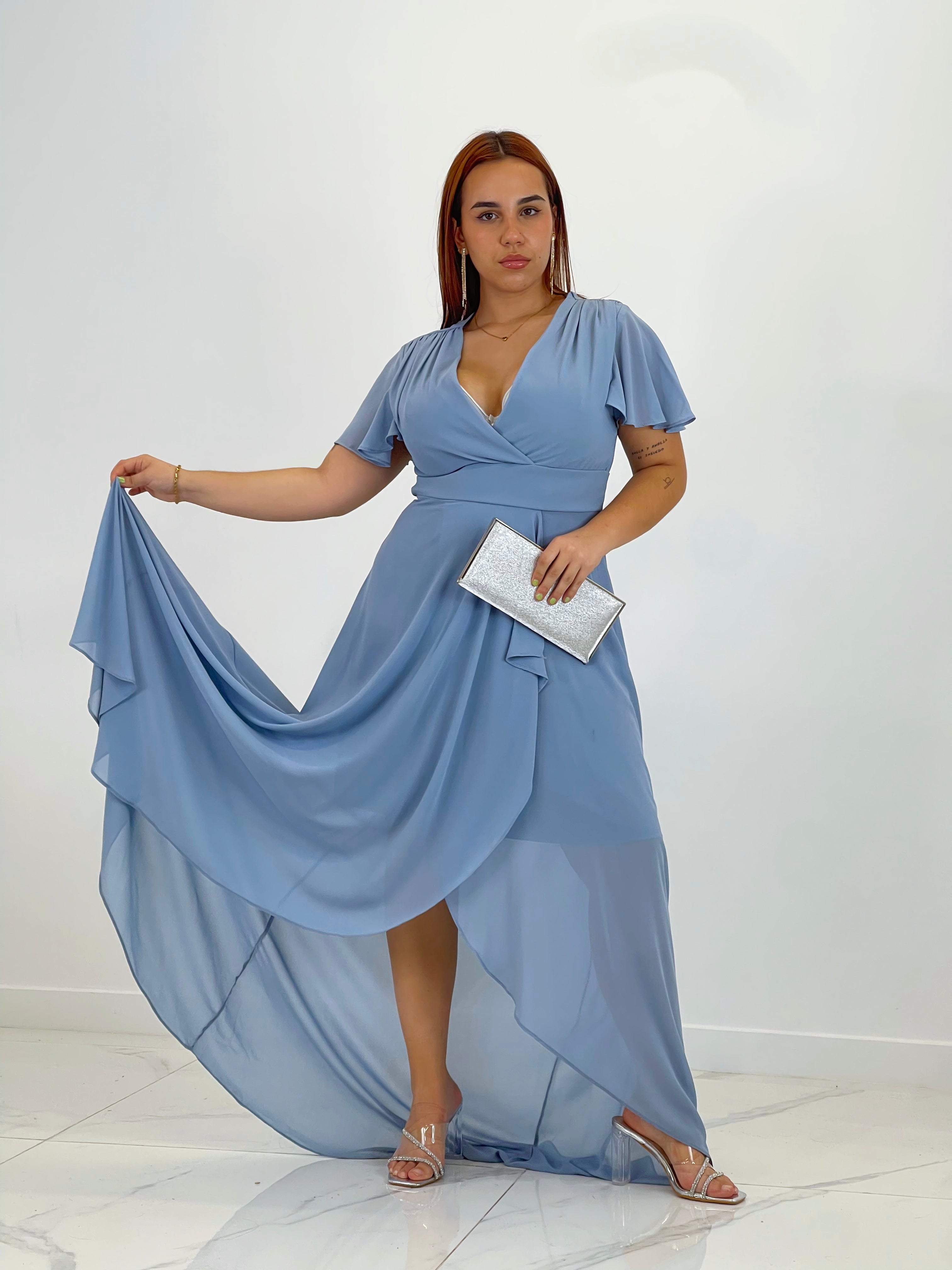 Vestido ceremonia Sansa plus size