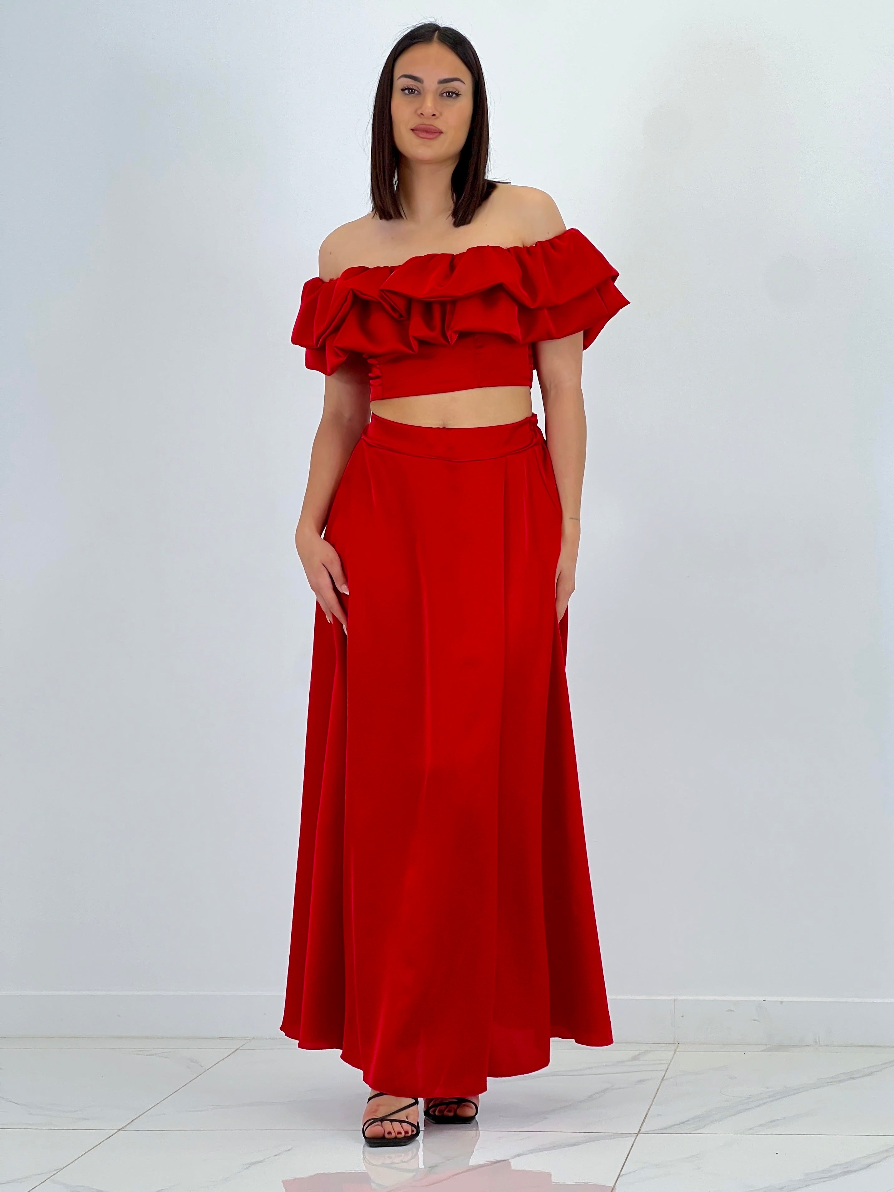 Conjunto falda y top Amaral