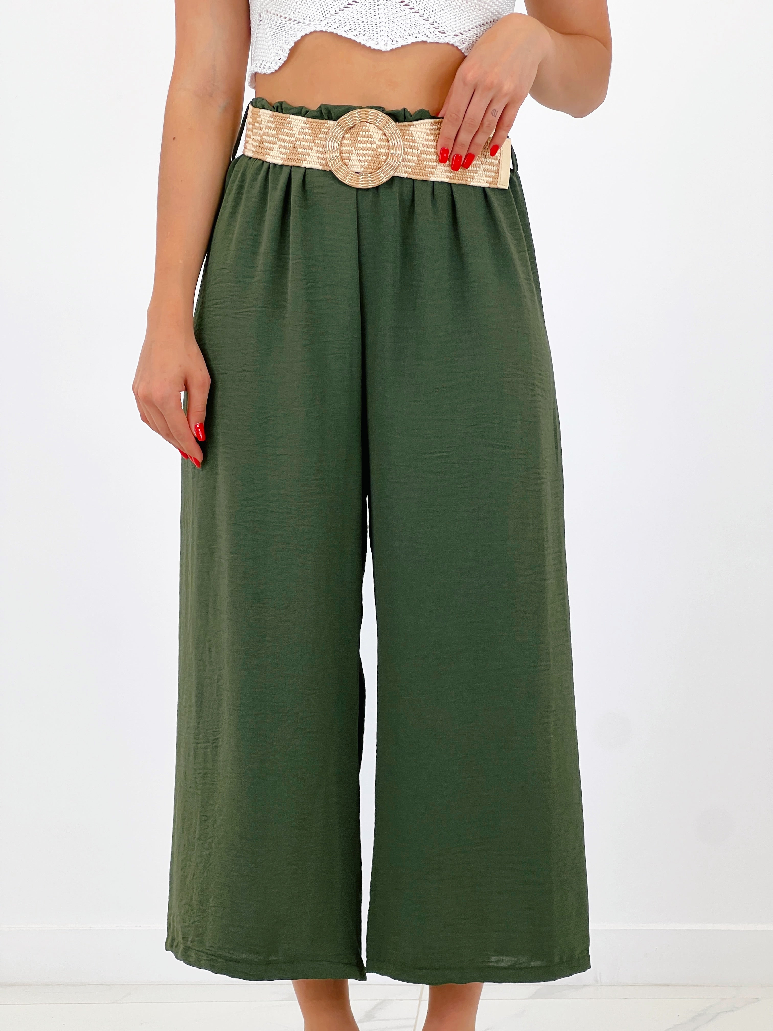 Pantalón culotte cinturón - Zebra&Maduixa®