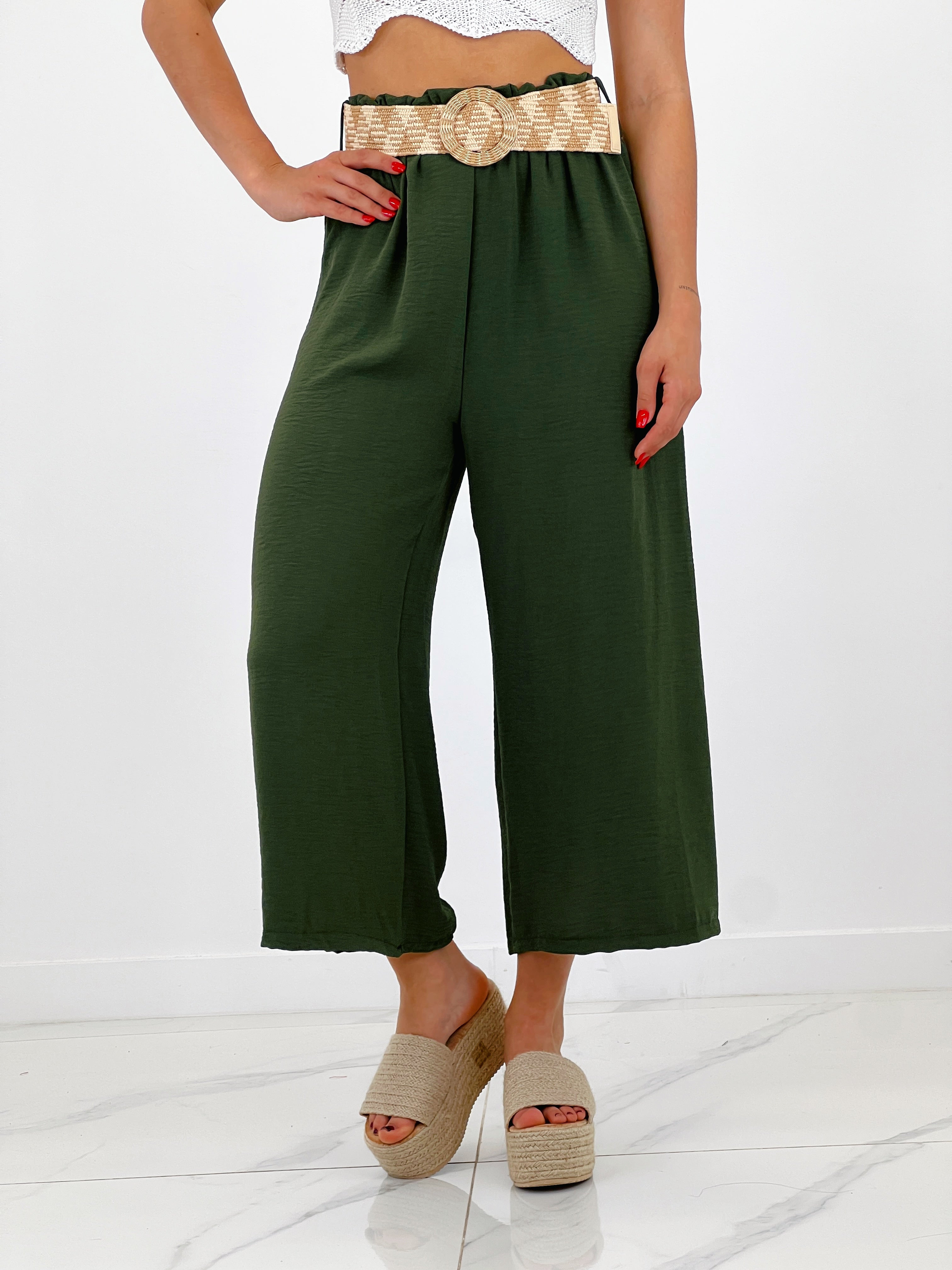 Pantalón culotte cinturón - Zebra&Maduixa®