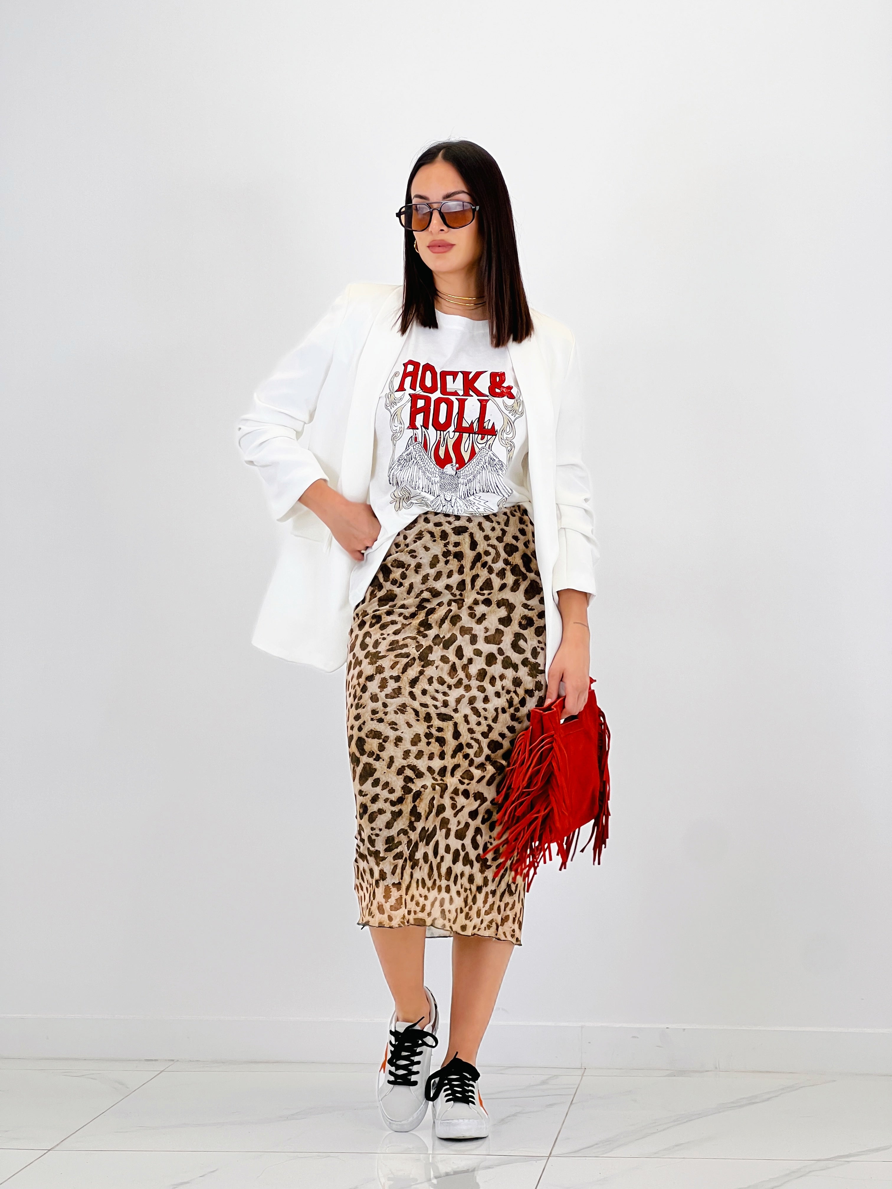 Camiseta estampada Rock&Roll
