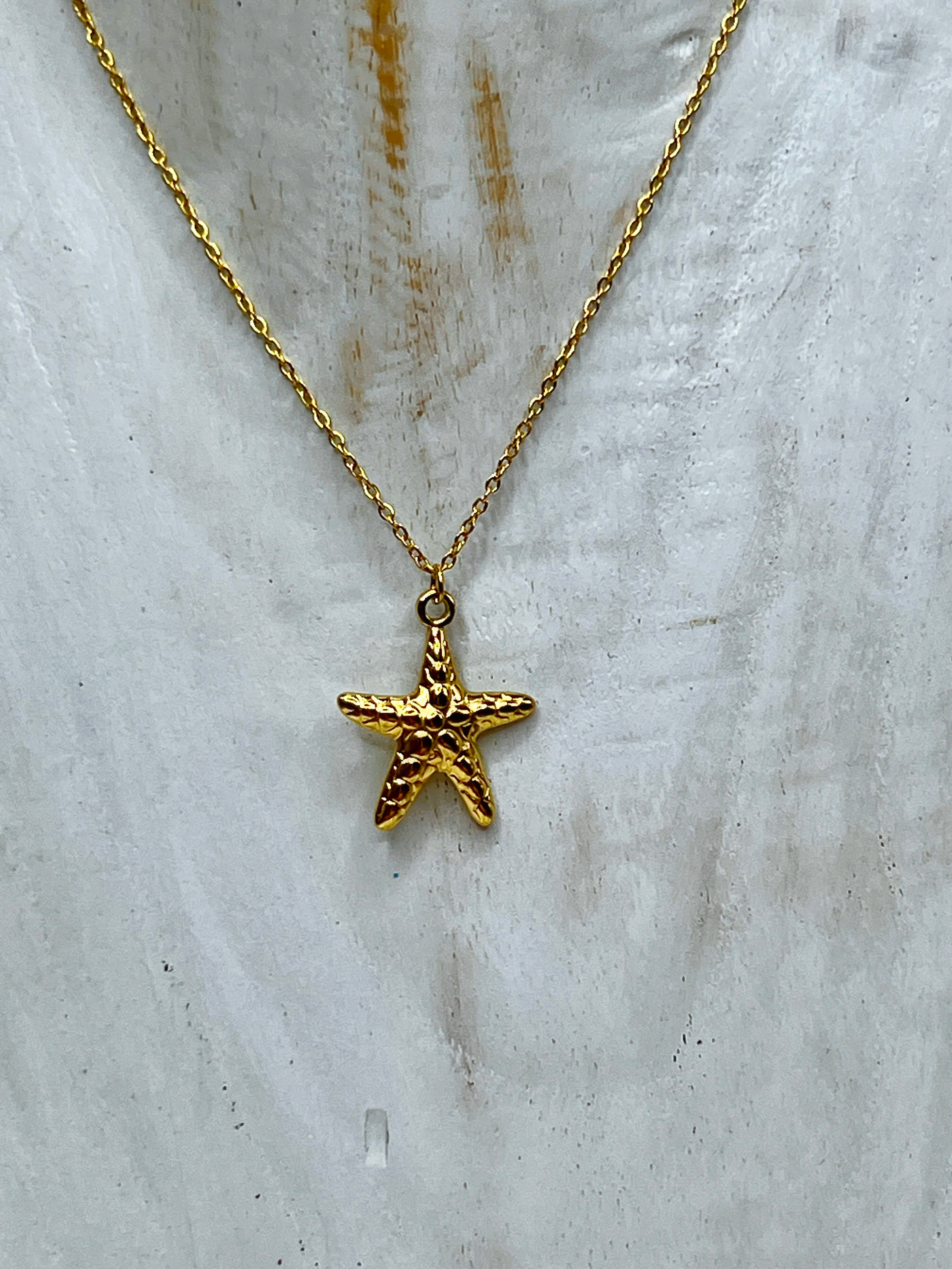Collar abalorio acero