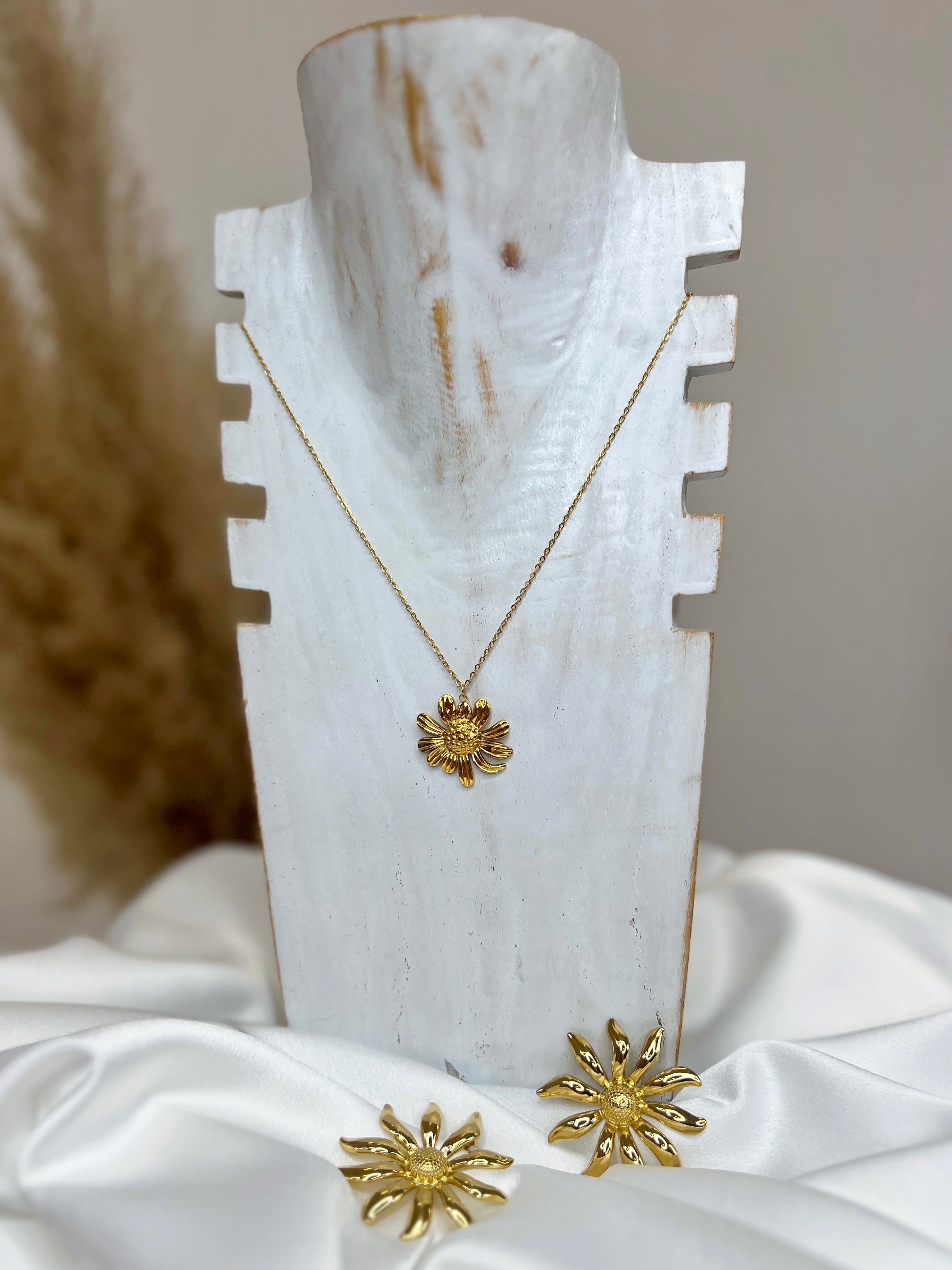 Collar abalorio acero