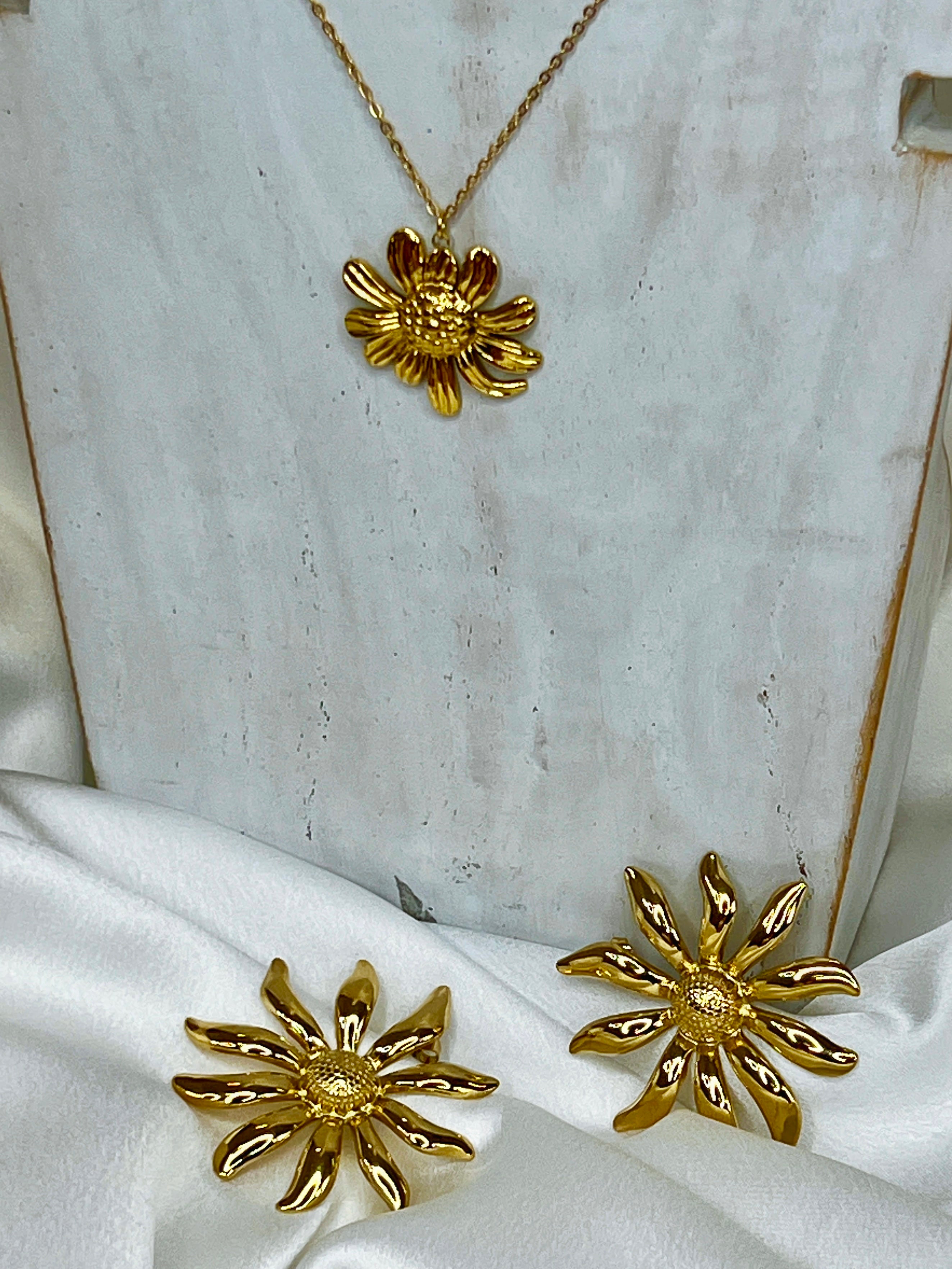 Collar abalorio acero