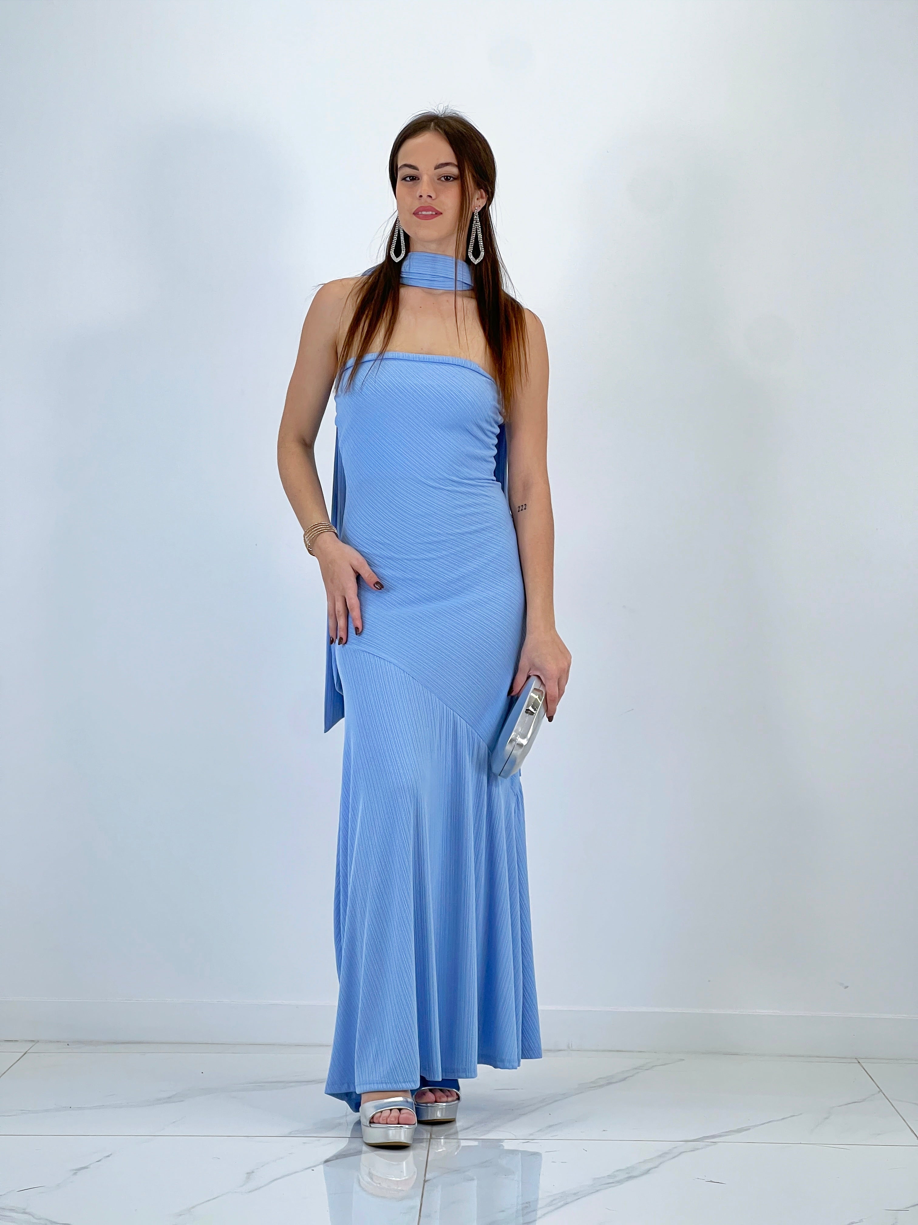 Vestido corte evasé Miranda