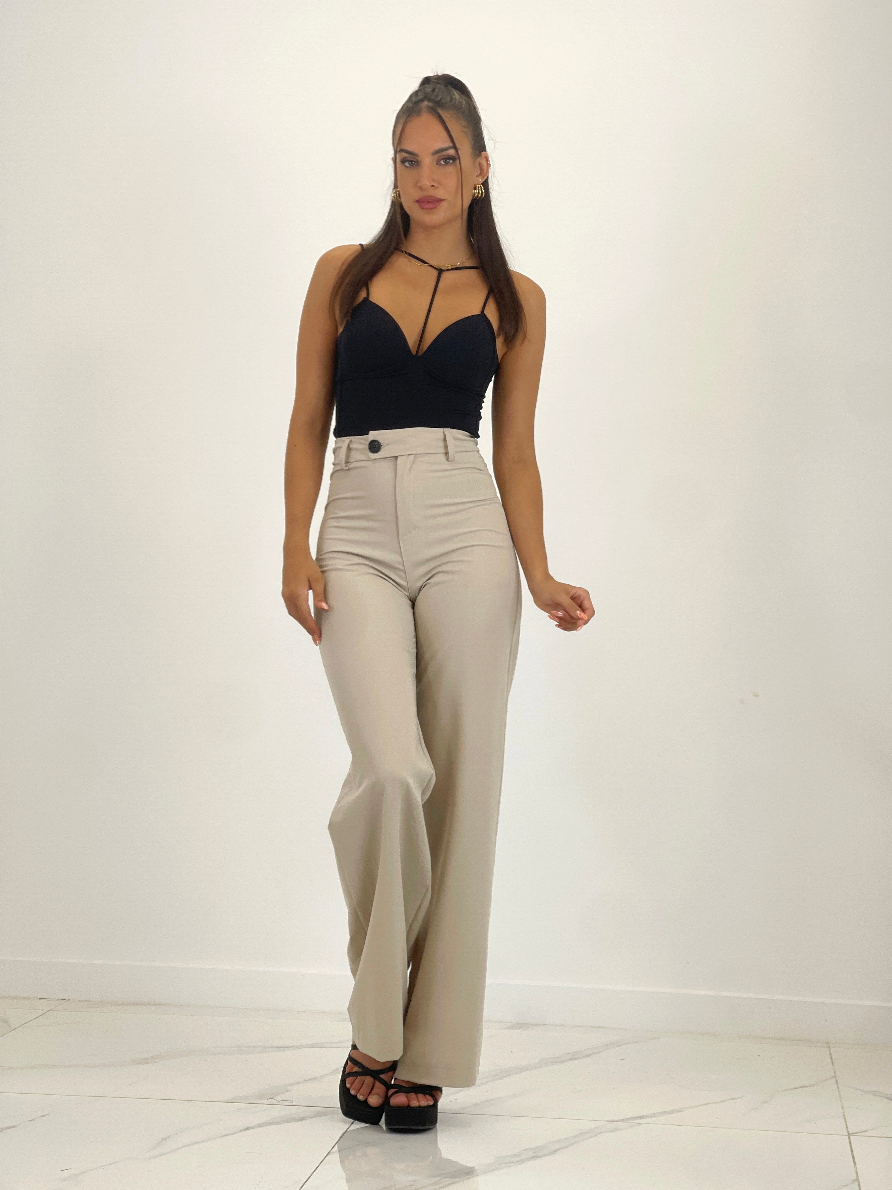Top escote cintas