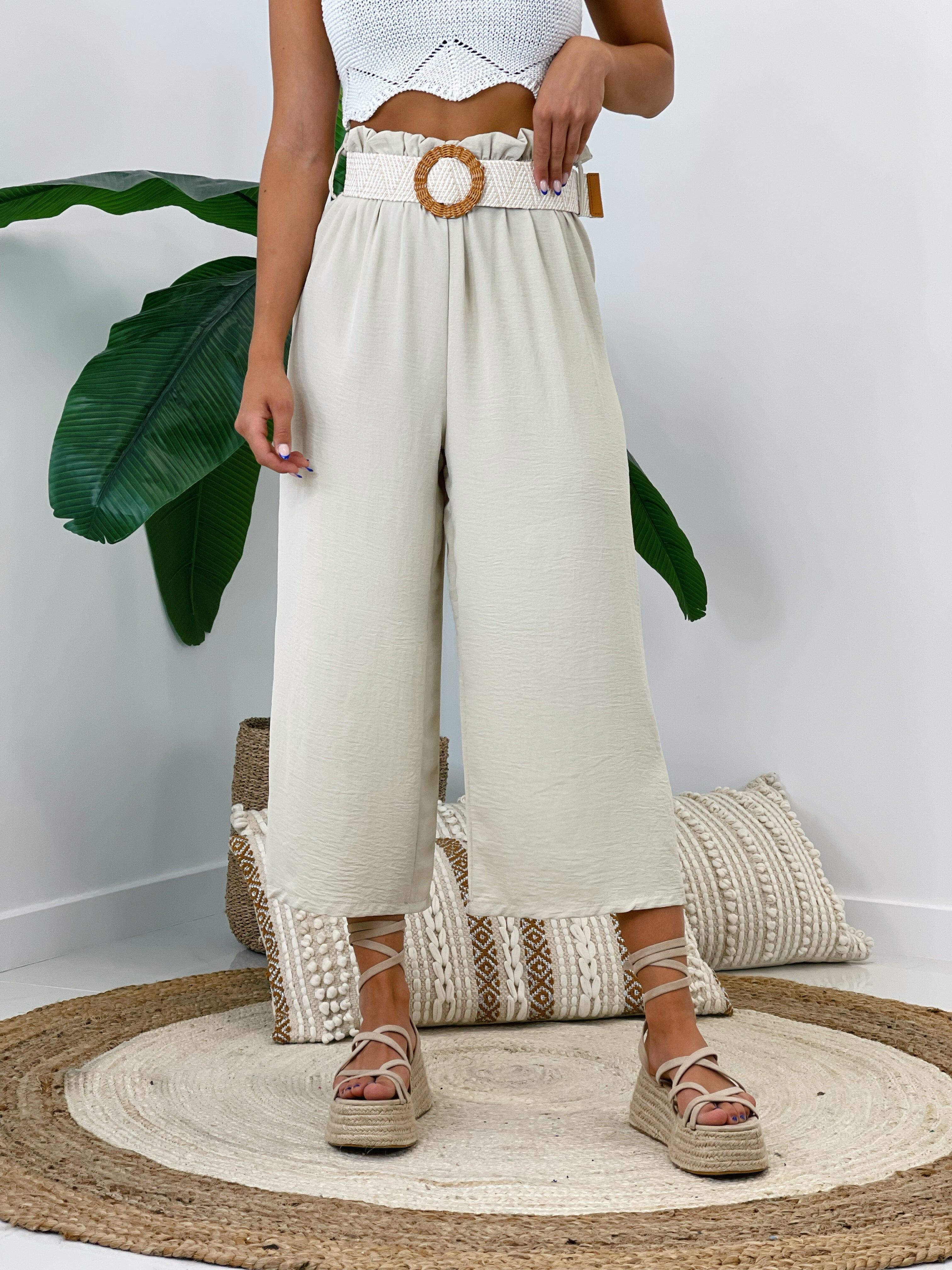 Pantalón culotte cinturón - Zebra&Maduixa®