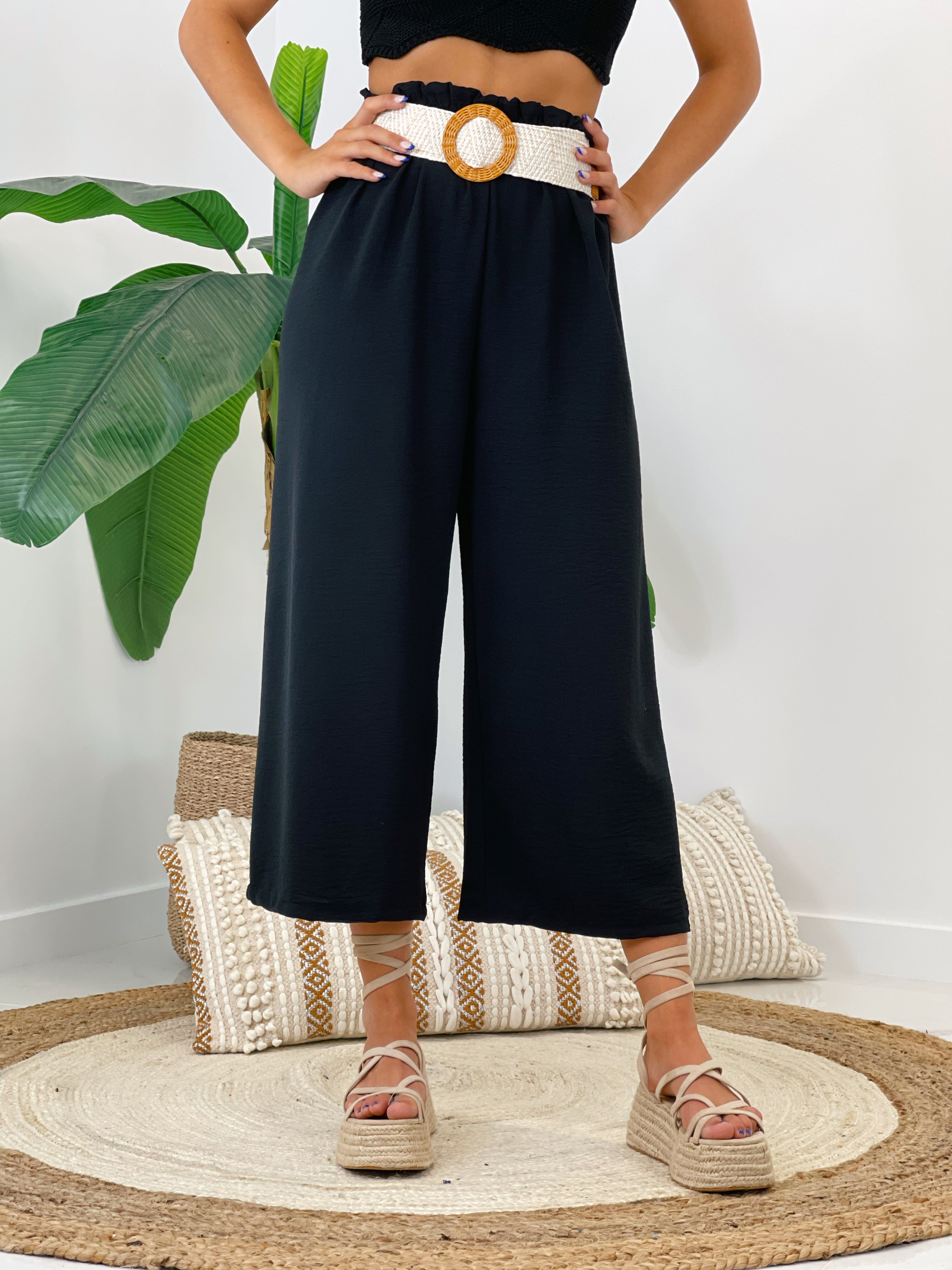 Pantalón culotte cinturón - Zebra&Maduixa®