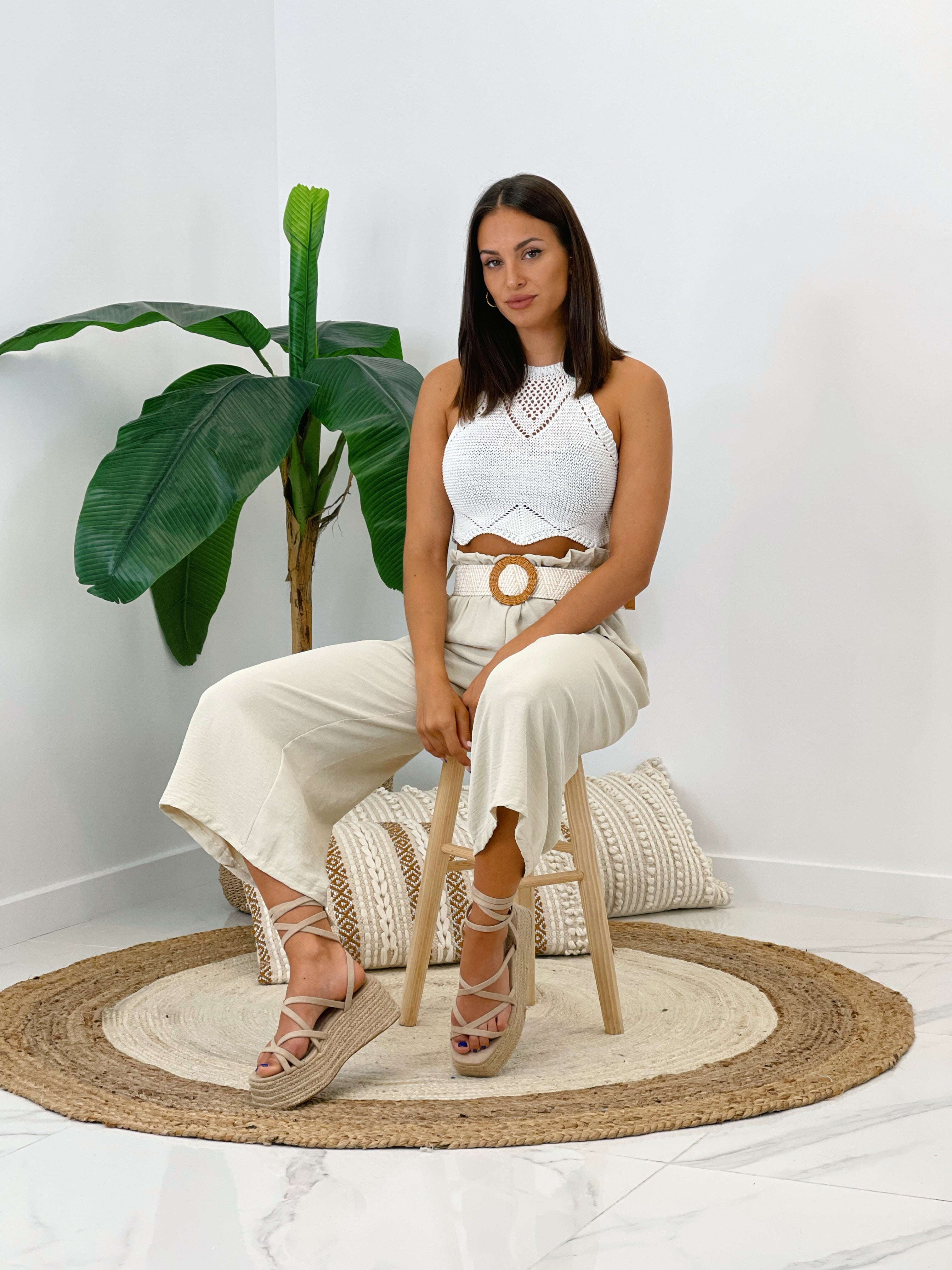 Pantalón culotte cinturón - Zebra&Maduixa®